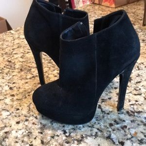 Black aldo booties